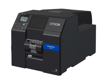 Epson C6000PE, 4'' Farbetikettendrucker mit Peeler