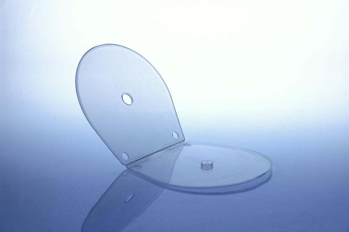 Shell PP Hülle, transparent, für 1 CD, mit Lochung