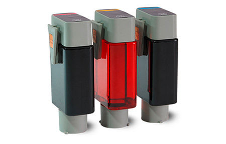 Primera LX3000e Farb-Etikettendrucker (Pigment) + RW-7+ Rewinder